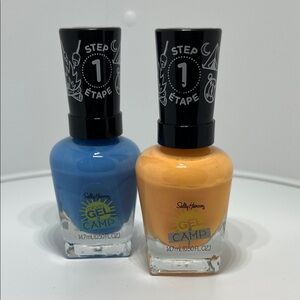 Sally Hansen Gel Camp Nail Polish Set - Blue and Orange